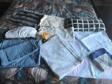 10 Bettwäsche Spannbettbezüge Einzel Betten Kissen Bezug und Decke, Gebraucht,++