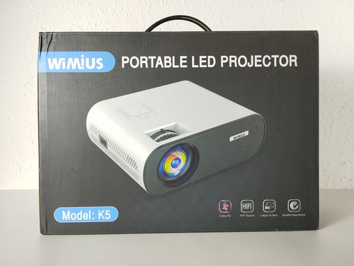 Wimius mini beamer portable - k5,