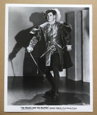 Errol Flynn (US-Pressefoto '60er) Mit eiserner Faust / The Prince and the Pauper