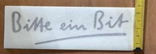 Bitburger Aufkleber Silber 