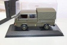 VW T3 Doka Pritsche " Bundeswehr" (Lackierung matt)  1:43 – Minichamps