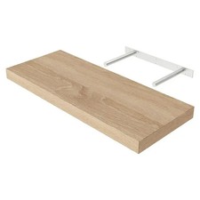Wandregal, Regalux Liam,1 Ablage, neu, 60cm x 23,5cm x 3,8cm, Eiche sonoma,Board