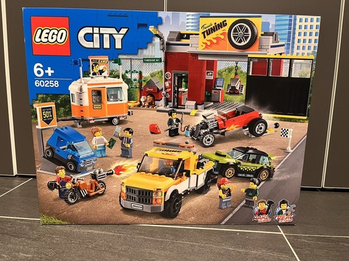 Lego city 60258 auto tuning - auto,