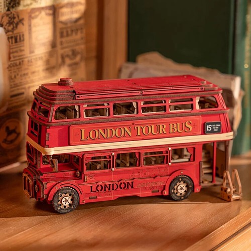 Rolife bus auto holzpuzzle - bus,