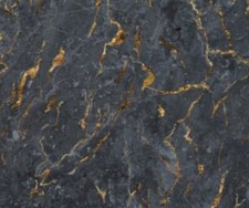 XL Fototapete Wallprint schwarz gold modern Marmor 416 x 254 cm Tapete B Ware