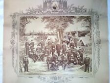 Reservistenbild 1. Nass. Inft. Regt. Nr 87 Mainz 1889