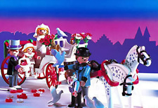 Playmobil Hochzeitskutsche wie 5601 Neu & OVP  7261 Hochzeit Kutsche Pferde