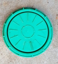  SCHÜTZ IBC Container Deckel DN 225 FDA grün 22,5 cm