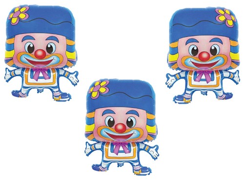 Folienballon clown helium - 3-folienballon,