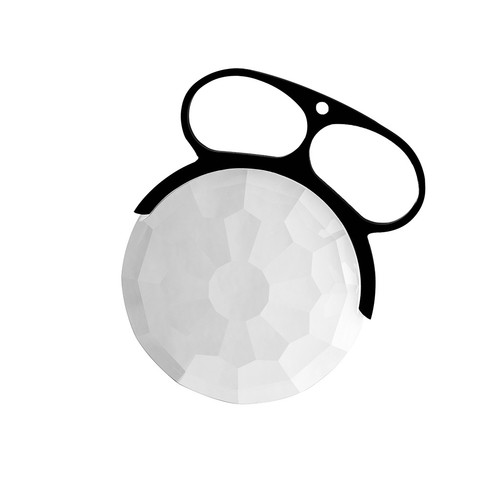 100 optisches glas - glas, hand