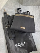Versace Damen institutional Canvas Bag schwarz