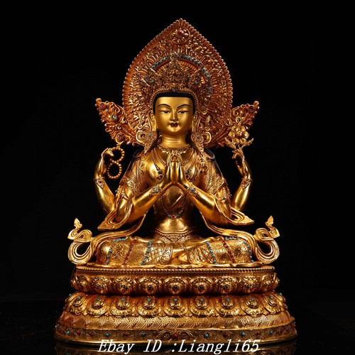 Nepal bronze gold 4 - 21",