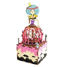 Prinzessin Spieluhr Holz 3D