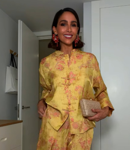 Zara shirt kimono - shirt, pfirsichrosa