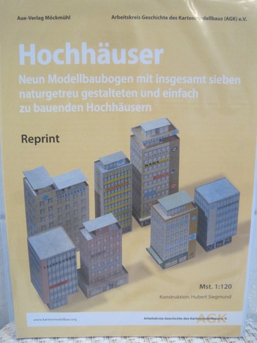 Hochhäuser stück 120 - hochhäuser, 1:120