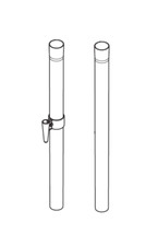Nilfisk Saugrohr mit Halteclip