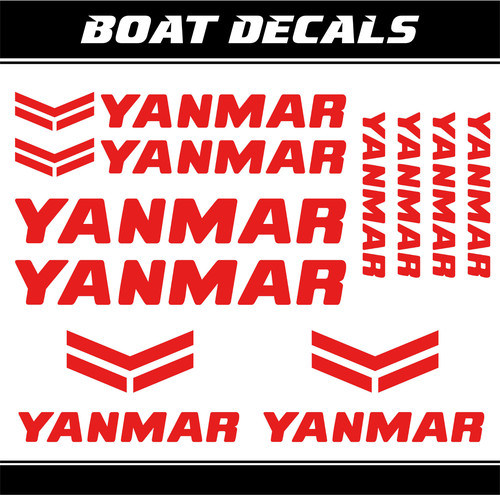 Aufkleber yanmar maschine - aufkleber,