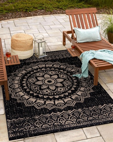 Outdoor teppich schwarz - teppich,