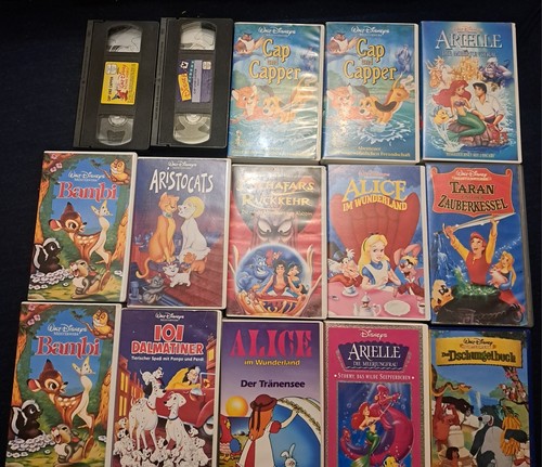 Walt disney vhs kassettten - walt,