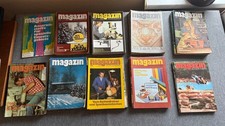 DDR Zeitschriften „Magazin“ Konvolut 101 Stück 1981 - 1990