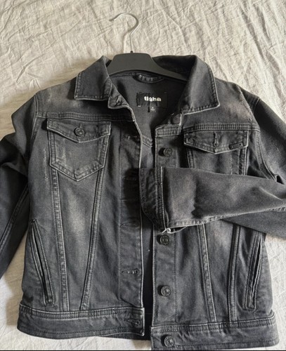 Tigha jeansjacke schwarz - jeansjacke,