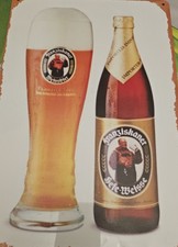 Blechschild Franziskaner Hefe