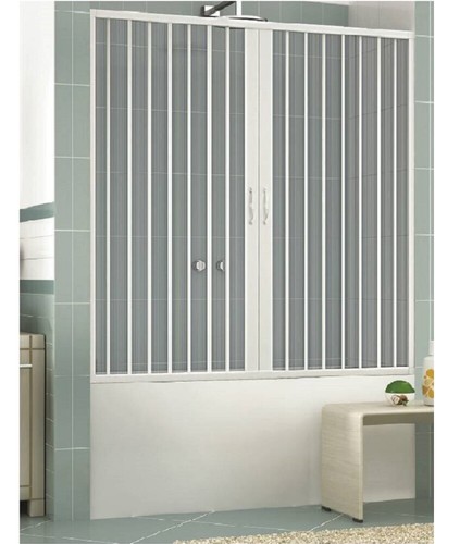 Badewannenfaltwand pvc - in,