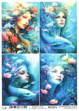 Reispapier A4 Strohseide unter