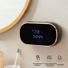 Elektrisch Automativ Seifenspender Schaumseifenspender Wandmontage Zeitanzeige ~