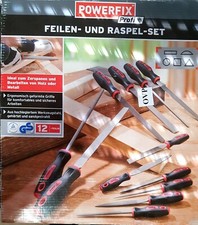 POWERFIX® Profi+ Feilen- und Raspel-Set, 12tlg - OVP