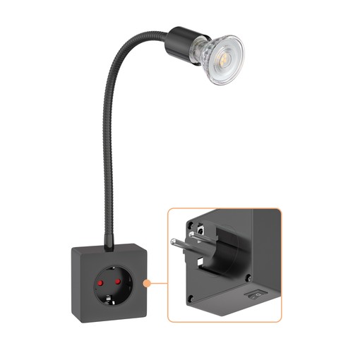 Steckdosenlampe lesch - steckdosenlampe,
