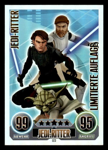 Jedi ritter force attax - attax, star