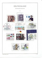 BRD Jahrg,1997  KOMPLETT  Mi.Nr. 1895- 1964 So-Stpl u.Stp.l d. Vers,st. 9 Bilder