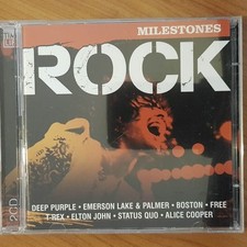 VARIOUS Time Life Rock - Rock Milestones  VG/EX(2CD)