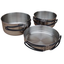 Campinggeschirr Edelstahl ALB