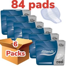 Attends For Men Level 4 oder Shield 4, 6 Packungen à 14, 84 Inkontinenzeinlagen 32207