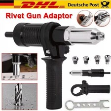 Rivet Pop Pistole Adapter Für Akkuschrauber Elektro Mutter Nieten Nietzange