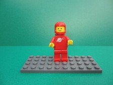 Lego Figur Astronaut rot Mond