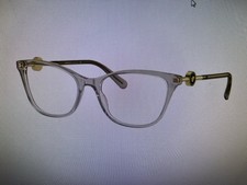 Versace Damen Brillengestell Ohne Gläser mit Vollrand