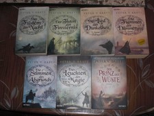 Peter V. Brett Dämonen Demonen Saga 1-7 kpl. Stimmen Abgrunds Leuchten Magie usw