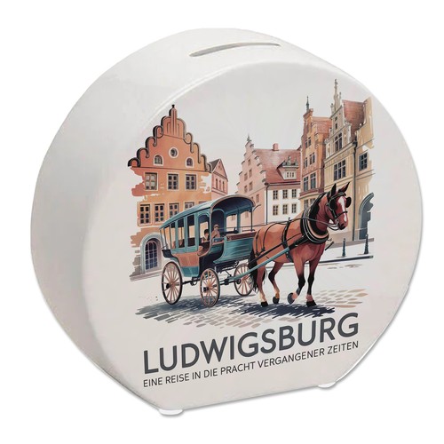 Ludwigsburg reise spardose - ludwigsburg,