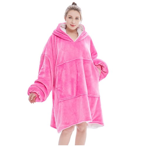 Oversized hooded blanket - oversized,