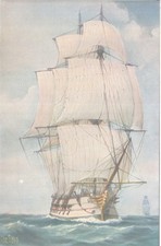 Postkarte -Marine-Galerie Nr