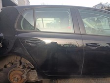 VW Golf VI 6 Limo orig Tür hinten rechts L041 Schwarz Bj 2009