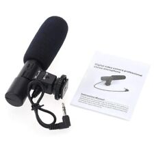 3.5mm Universal Microphone External Stereo For Camcorders Digital Video CamerA