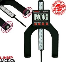 Digitales Tiefenmessgerät LCD Display 0-85 mm 60 mm Backe für Router Tisch & Sägen