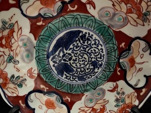 Antiker japan imari teller aus - japan,