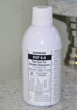 SIEMENS REF 8-S Prüfgas Test Gas Smoke Detector Rauchmelder Propan Butan Isobuta