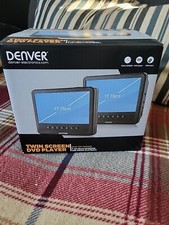 Denver Twin Screen DVD Player MTW - 756 TWINNB Neu