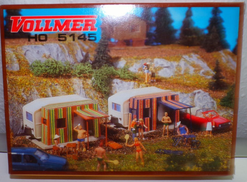 Vollmer 5145 campingwagen - vollmer, h0